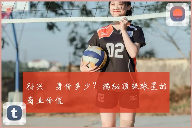 孙兴慜身价多少？揭秘顶级球星的商业价值